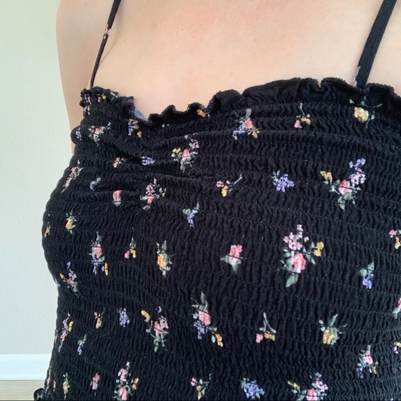Floral Print Smocked Cami - Picture 5 of 5